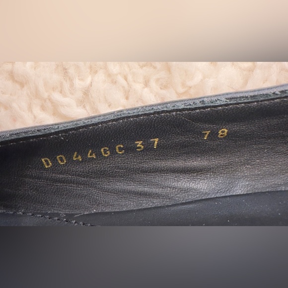 GEOX RESPIRA Wistrey Women's BALLET Pumps Flats SHOES SZ6.5 Animal PRINT Black - Picture 10 of 10